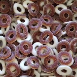 DULCEPLUS Anneaux sucrés goût COLA (100g)